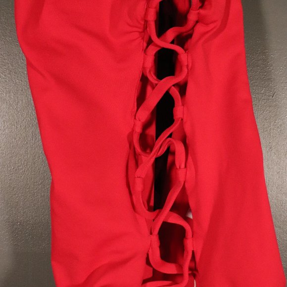 NWT Eberjey So Solid Mila One Piece in Red - Picture 12 of 14
